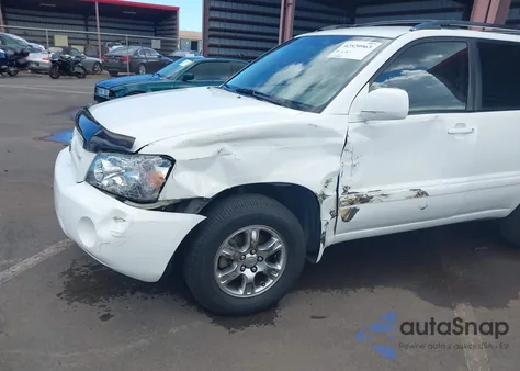 2004 Toyota Highlander Limited V6/V6 из США, поврежденный, VIN JTEGP21A240029563